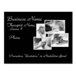 Massage/Bodywork Promotional Postcard