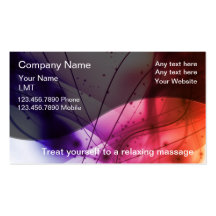 Massage Business Cards