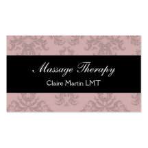 Massage Business Cards