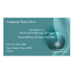 Massage Business Cards