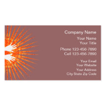 Massage Business Cards