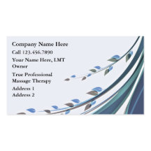 Massage Business Cards
