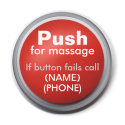 Massage_Button Magnet by GotMassage Massage_Button Magnet