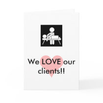 Massage Client Appreciation Card by mctaylor Massage Client Appreciation Card