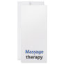 Massage is therapy personalized rack card