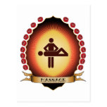 Massage Mandorla Post Cards