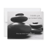 Massage Stones Custom Announcements