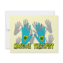 Massage Therapist Gifts invitations