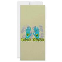 Massage Therapist Gifts rack cards