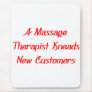 Massage Therapist Mousepad