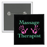 Massage Therapist: Pink Hand Prints