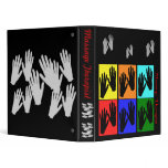 Massage Therapist Pop Art Binder