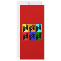 Massage Therapist Pop Art Gifts rack cards