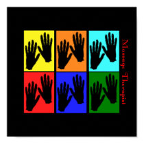 Massage Therapist Pop Art Poster posters by ProfessionalDesigns Massage Therapist Pop Art Poster posters