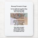 Massage Therapist's Prayer Mousepad by medicaltshirts Massage Therapist's Prayer Mousepad