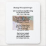 Massage Therapist's Prayer Mousepad