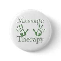 Massage therapy hand prints buttons by WellnessJunkie Massage therapy hand prints buttons