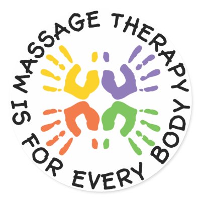 Massage Therapy Is For Every Body Stickers by thehealinghand