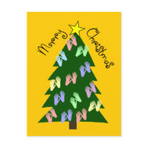 Massage Therapy MERRY CHRISTMAS Gifts postcards