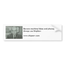 Massey Bumper Sticker bumper stickers by ShipServ Massey Bumper Sticker bumper stickers