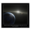 Massive Asteroid Belt in Orbit Around A Star posters