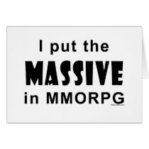 Massive MMORPG Card