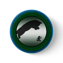 Massive Pwnage Logo Button by encifer Massive Pwnage Logo Button