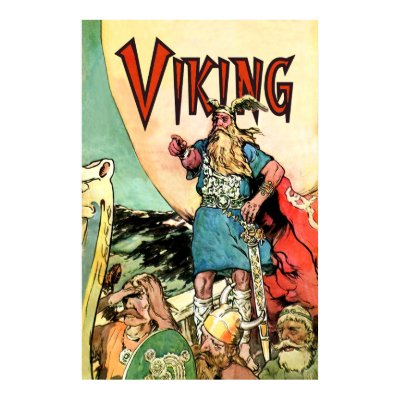 Massive Viking Thor Norseman warriors poster