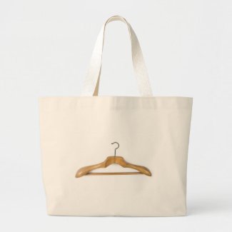 massive wooden coat hanger bags