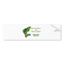 Master Bait and Tackle Shop Bumper Sticker