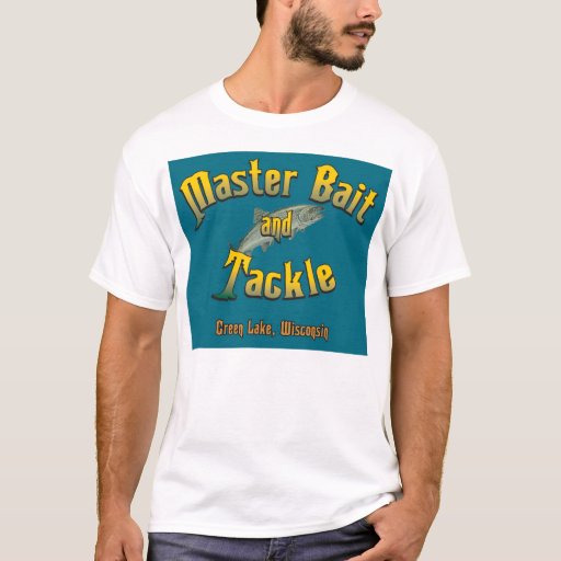 Master Bait and Tackle TShirt Zazzle