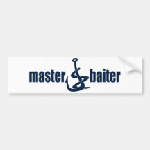 Master Baiter Bumper Stickers