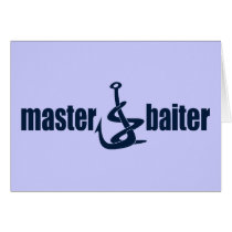 Master Baiter Greeting Cards