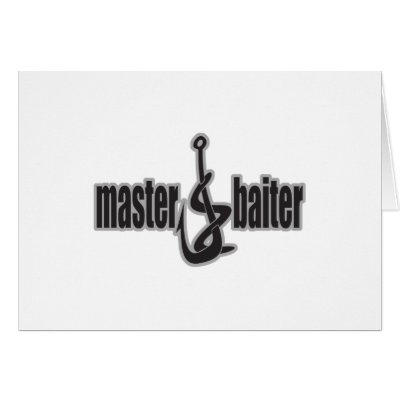Master Baiter Greeting Card by doonidesigns