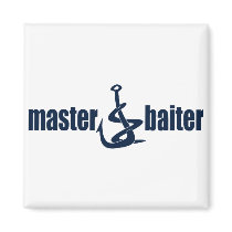 Master Baiter Refrigerator Magnet