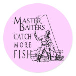 MASTER BAITERS CATCH MORE FISH stickers
