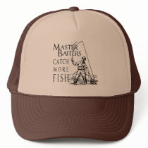 MASTER BAITERS CATCH MORE FISH T-shirt hats by Shirtuosity MASTER BAITERS CATCH MORE FISH T-shirt hats