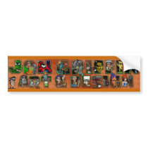 Master Banner bumper stickers by jiveafro Master Banner bumper stickers