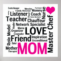 Master Chef Mom - Multitasking Do-it-All Mother Posters