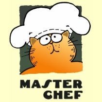 Master Chef Tshirt Man| Funny Cooking Cat Tee