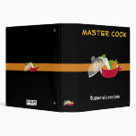 MASTER COOK - binder with your name