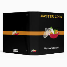 MASTER COOK - binder with your name