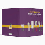 MASTER COOK - binder with your name