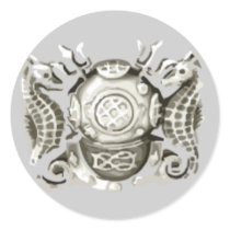 Master Diver Sticker (Silver)