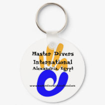 Master Divers International keyring keychains by teknishn Master Divers International keyring keychains