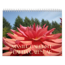 MASTER GARDENER Dahlia Flowers Calendar Gifts