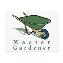 Master Gardener postcards by evisionarts Master Gardener postcards