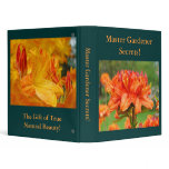 Master Gardener Secrets! Binder Book Rhododendrons