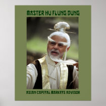 MASTER HU FLUNG DUNG - Large Poster