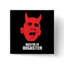 Master of Disaster Pinback Buttons